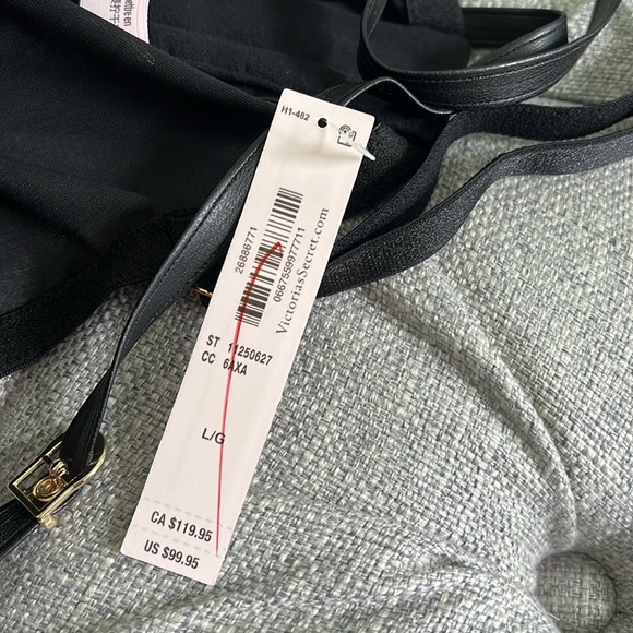 Victoria's Secret Black Strappy Lace Bodysuit - Picture 14 of 14